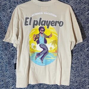 El Playero Graphic Tee - Beige